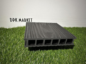 Террасная доска из ДПК Polywood Duo 3-D Серый Террасная доска из ДПК Polywood Duo 3-D Серый